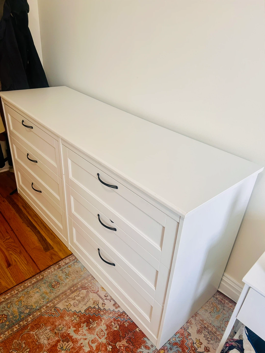 IKEA HEMNES 6-Drawer Dresser, White - photo 2