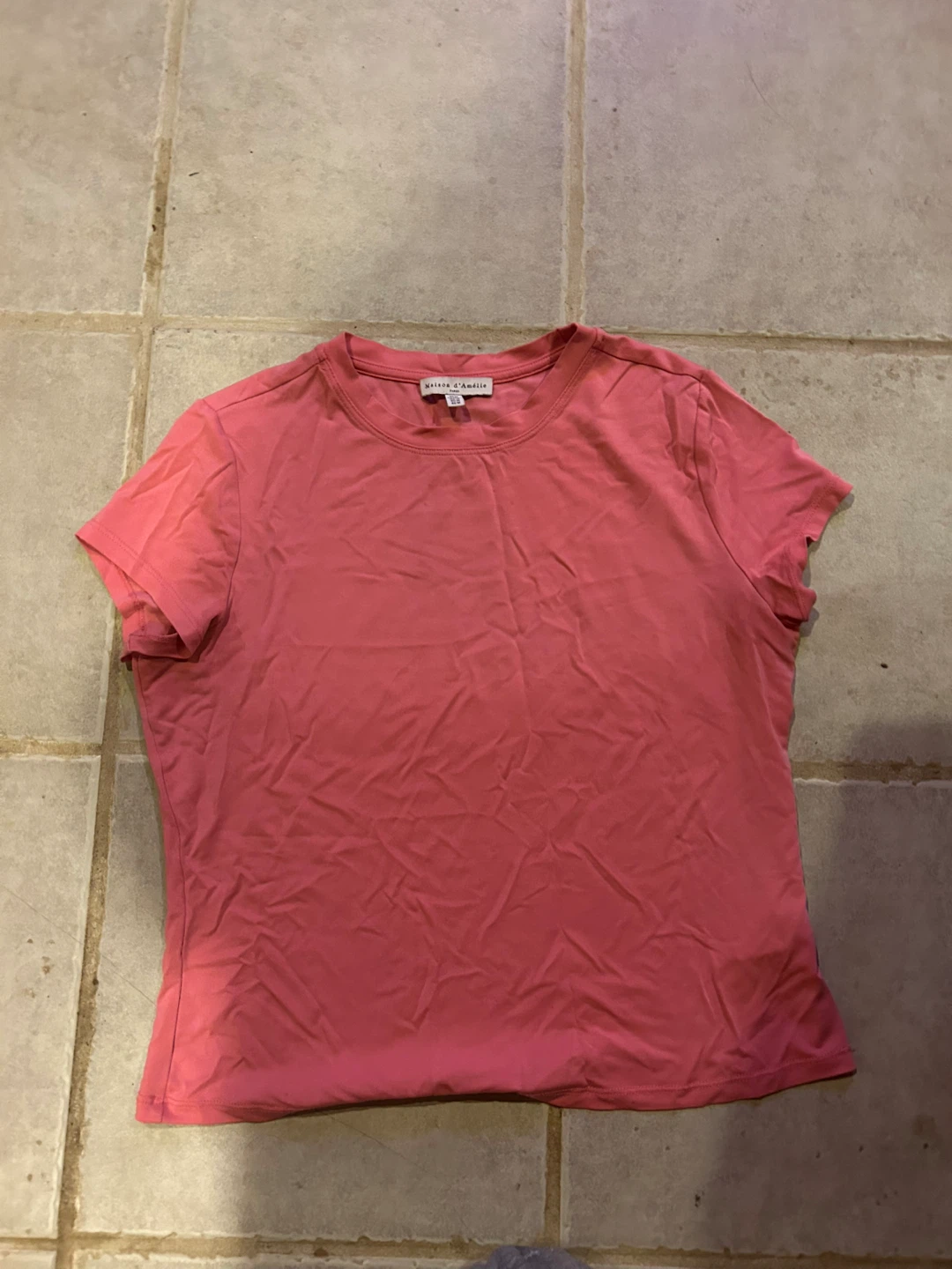 Maison D'Amelie Pink T-Shirt
