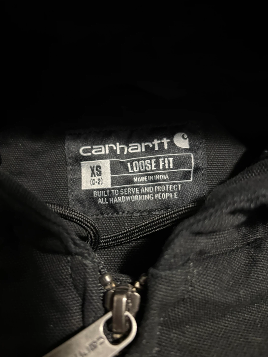 Carhartt J130-W Washed Duck Insulated Active Jacket - XS (Black) - photo 4