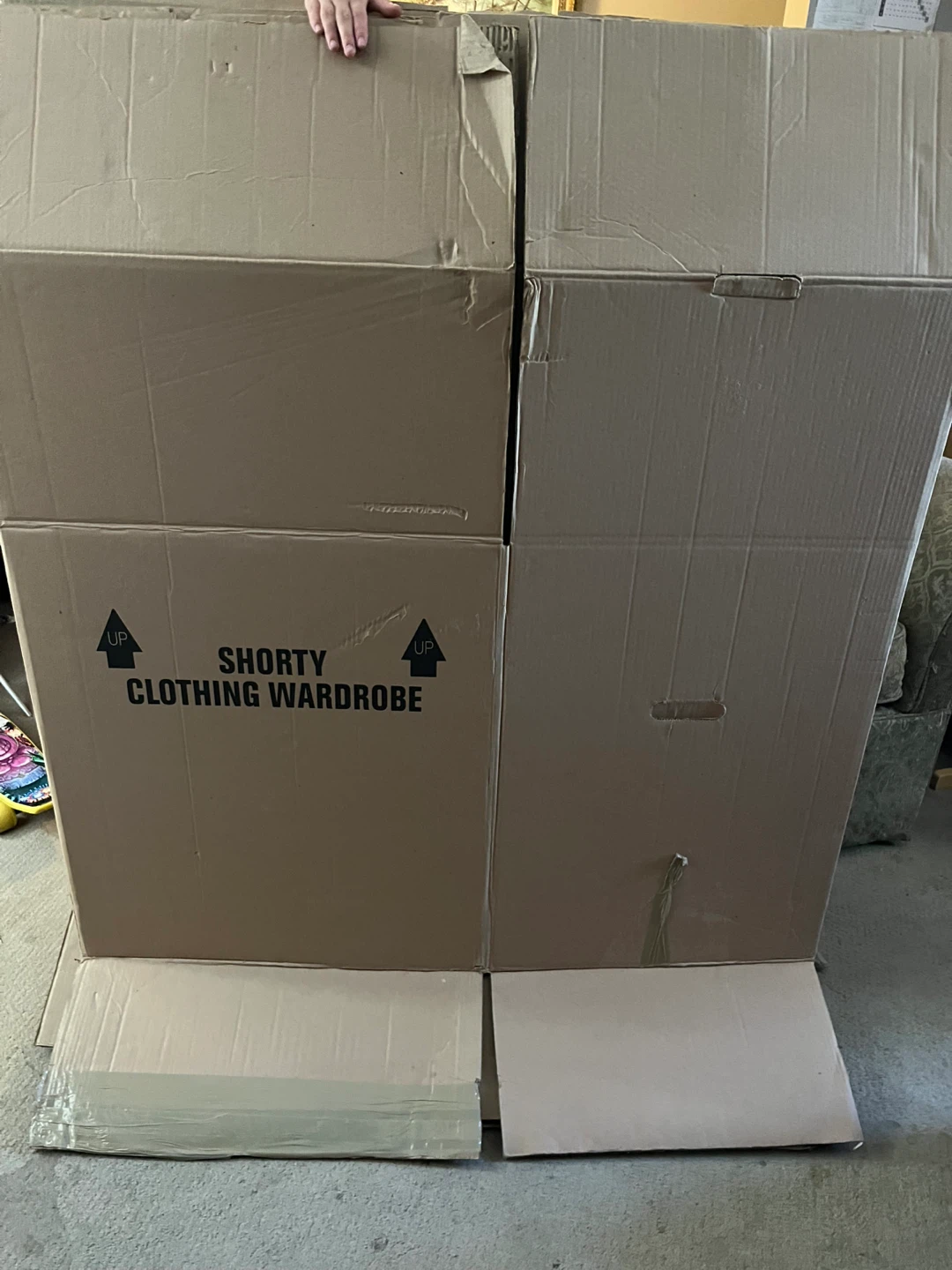Shorty Clothing Wardrobe Moving Boxes - photo 4