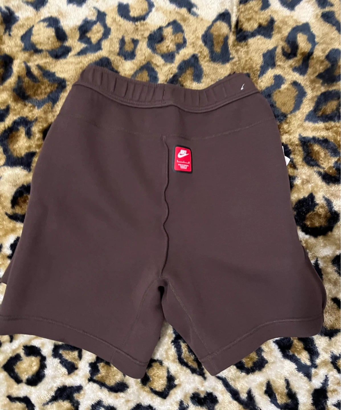 Nike Tech Fleece Shorts - Brown & Grey - photo 4