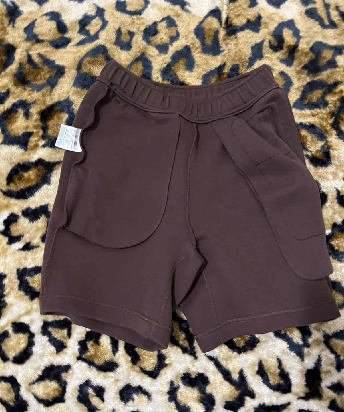 Nike Tech Fleece Shorts - Brown & Grey - photo 5