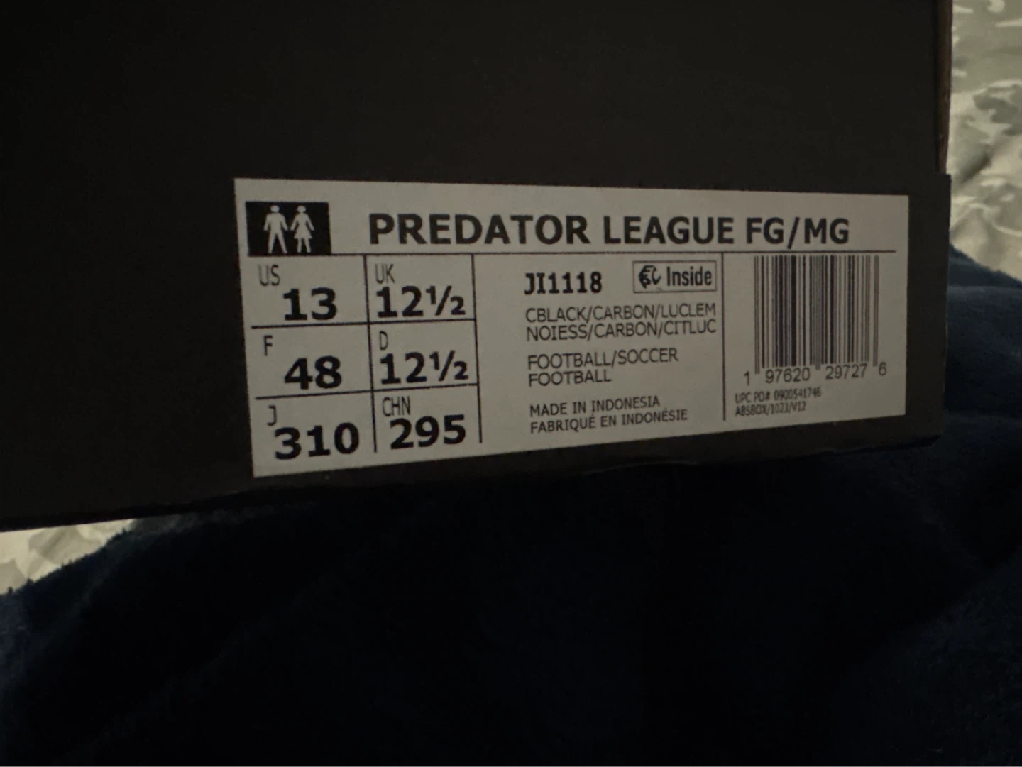 Adidas Predator League FG/MG Football Cleats - photo 2