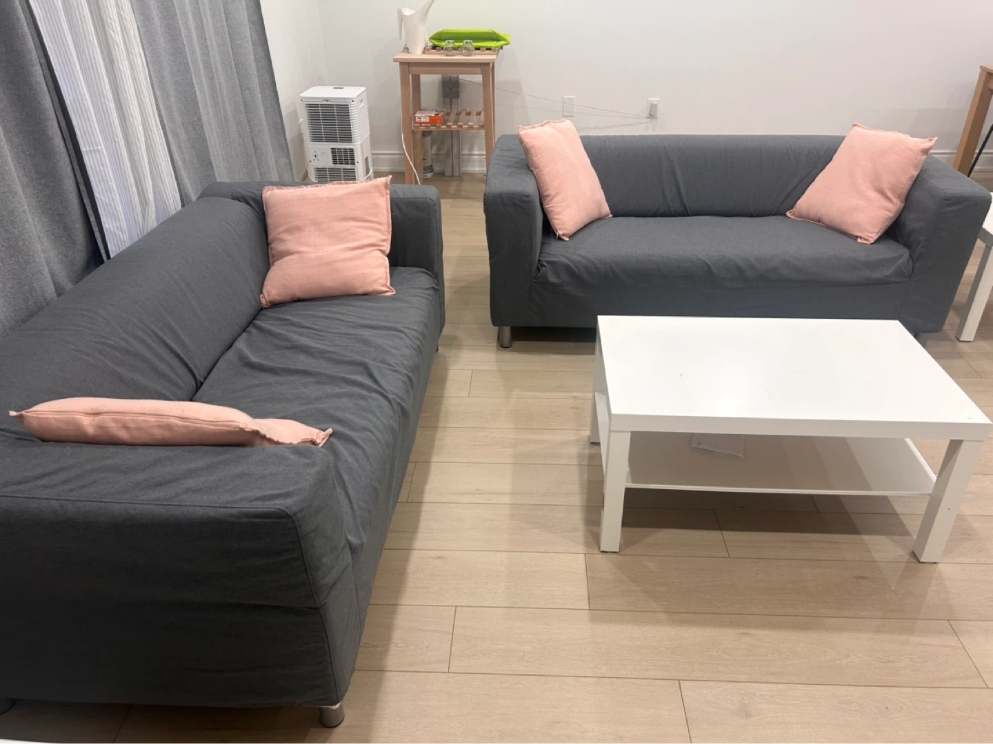 IKEA Klippan Loveseat Sofa - Dark Grey - photo 5