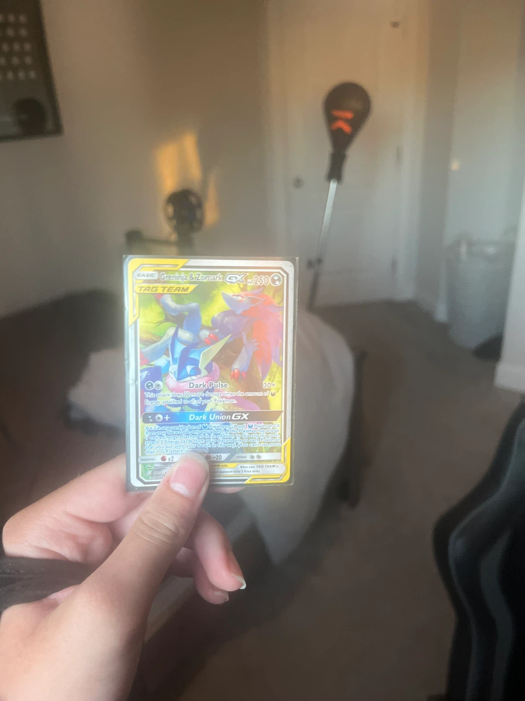 Pokemon TCG Card - Greninja & Zoroark GX Tag Team