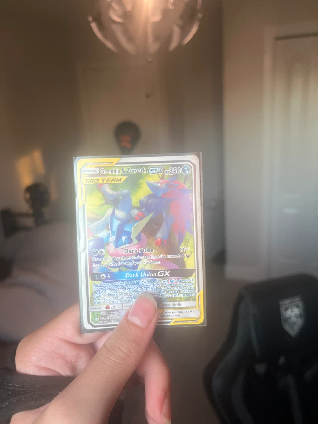 Pokemon TCG Card - Greninja & Zoroark GX Tag Team - photo 2
