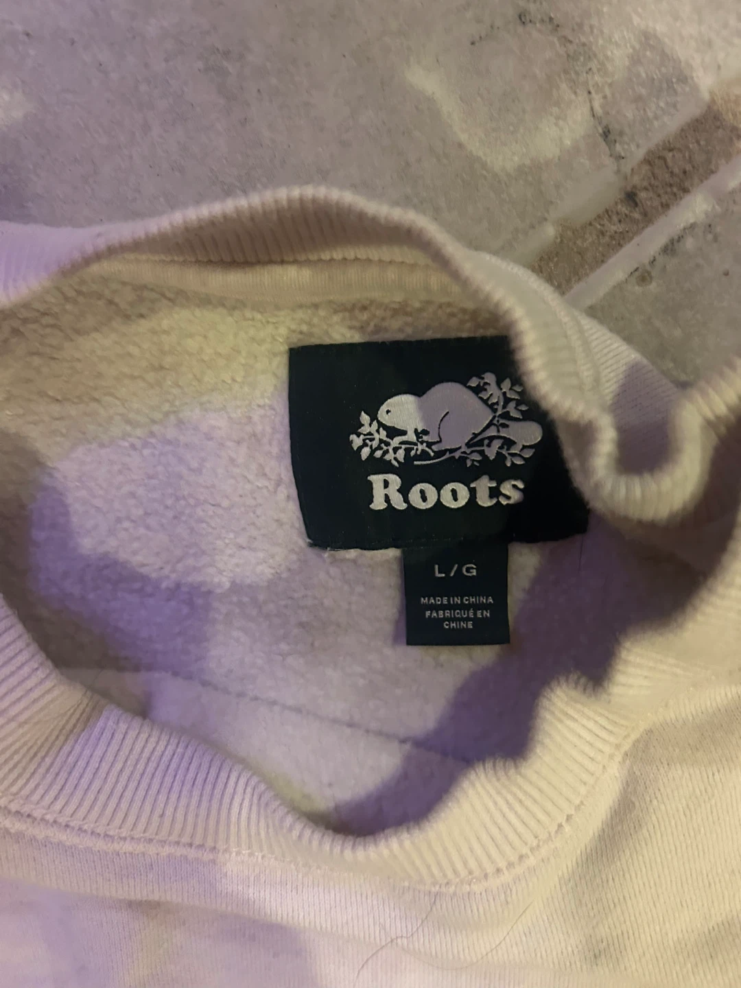 Roots Crewneck Sweatshirt - Baby pink - Size L - photo 2