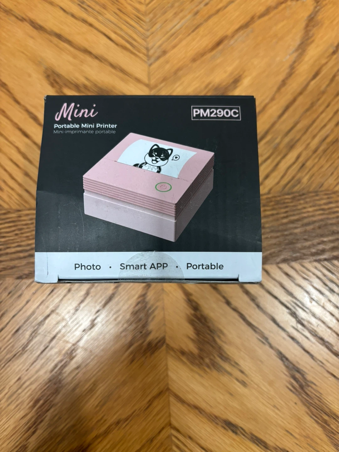 Brand new open box Pink Portable Mini Printer - photo 2