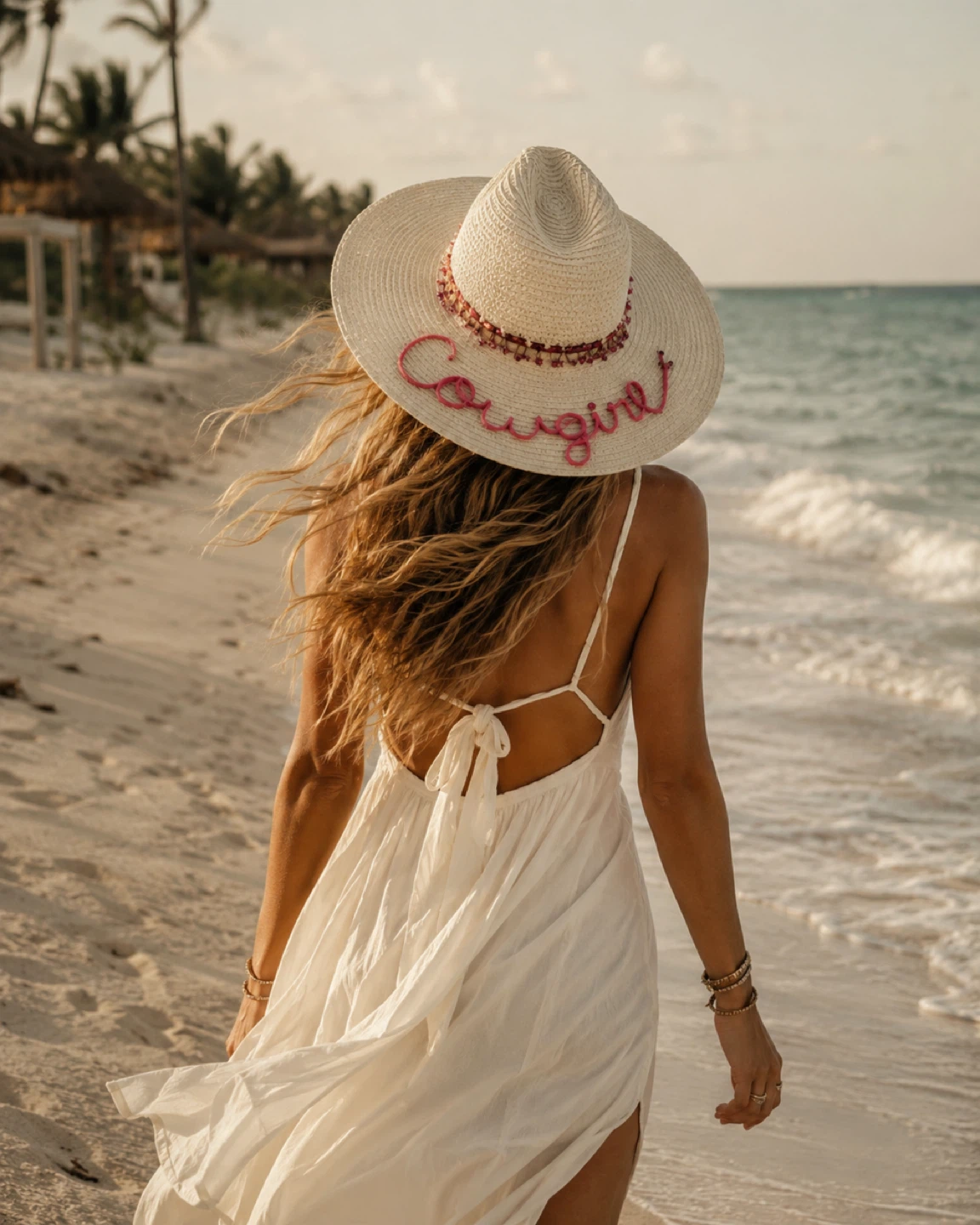 Handmade Cowgirl Festival Hat – $15 - photo 2