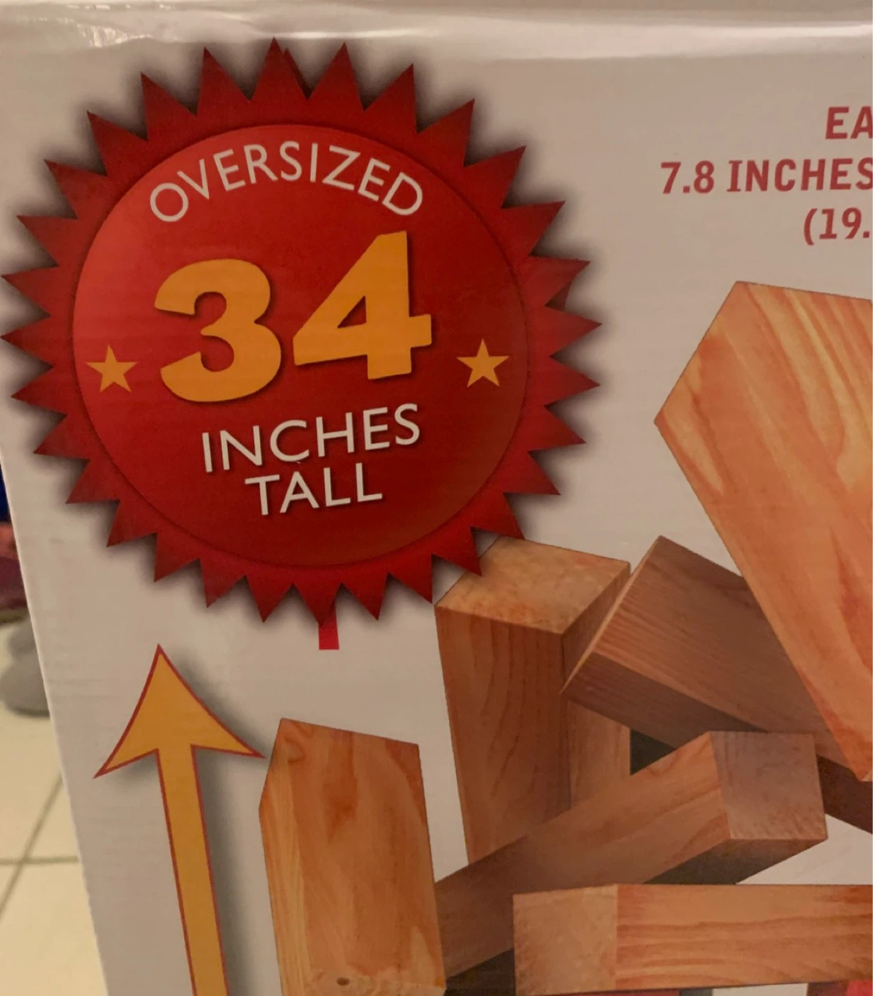 Giant Sized Jumbling Tower - Oversized - photo 4