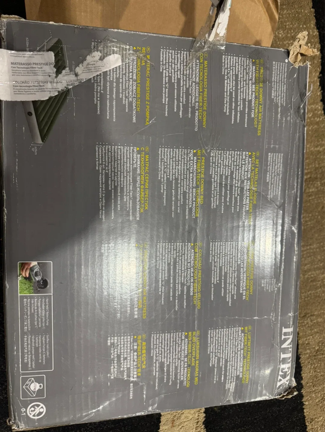 Intex Dura-Beam Standard Air Mattress - photo 2
