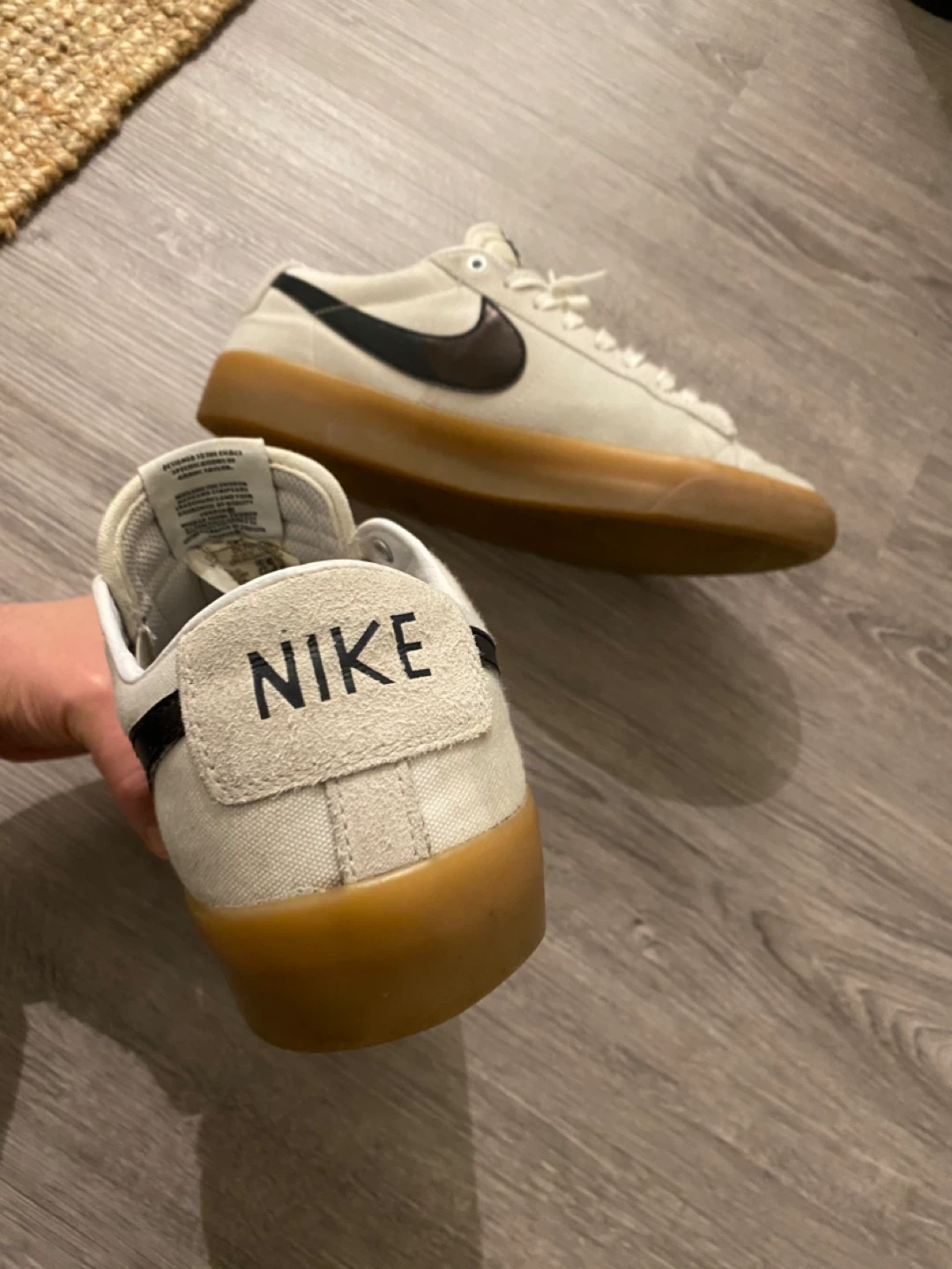 Nike Blazer Low "77 Vintage" Sneakers - Size US 11 - photo 2