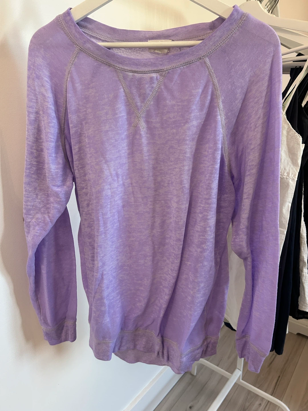 Light purple pullover