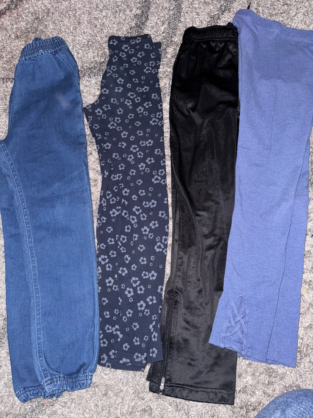 17 Girls' Pants and Leggings Bundle - Various Styles - photo 5