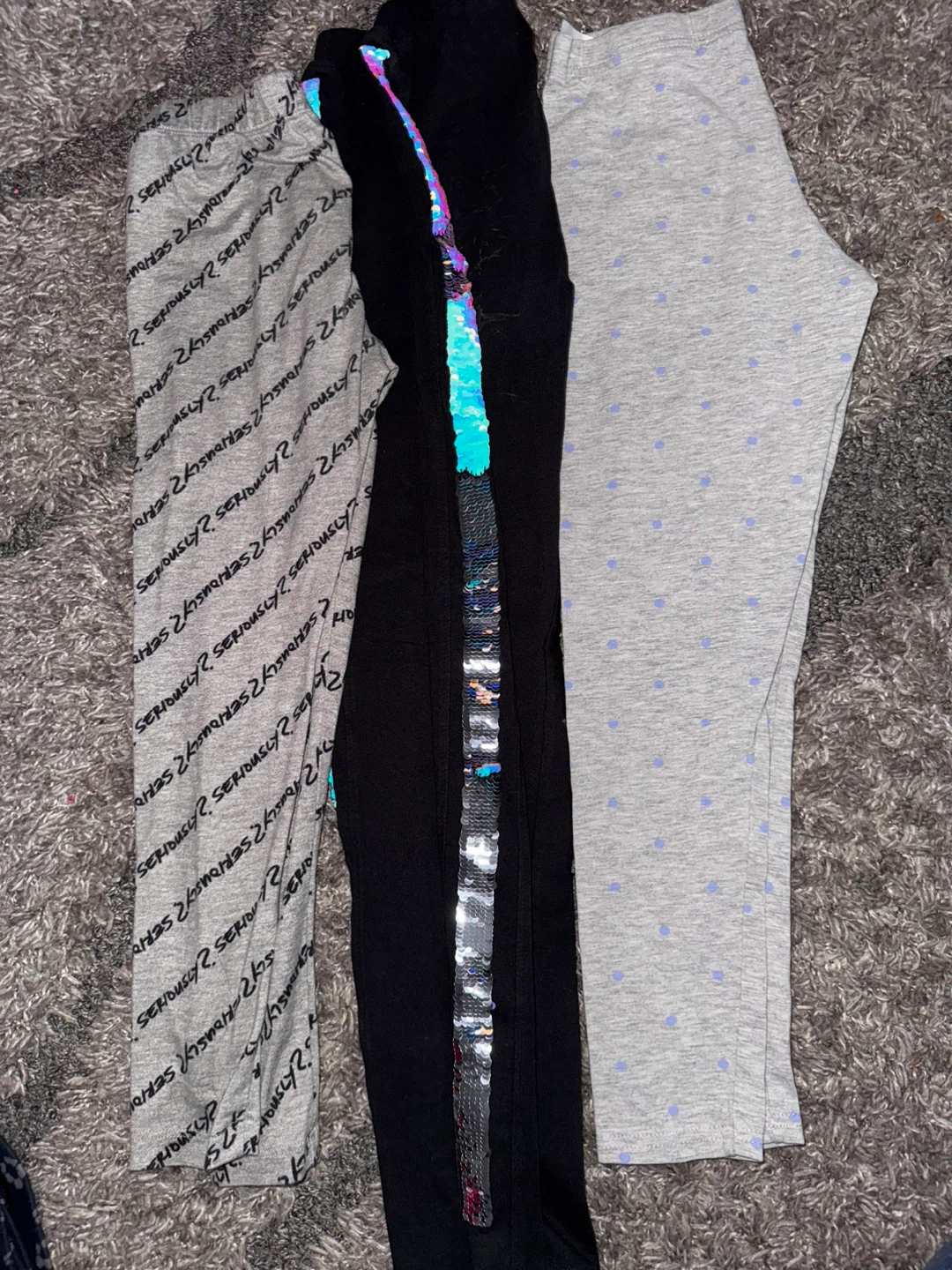 17 Girls' Pants and Leggings Bundle - Various Styles - photo 4