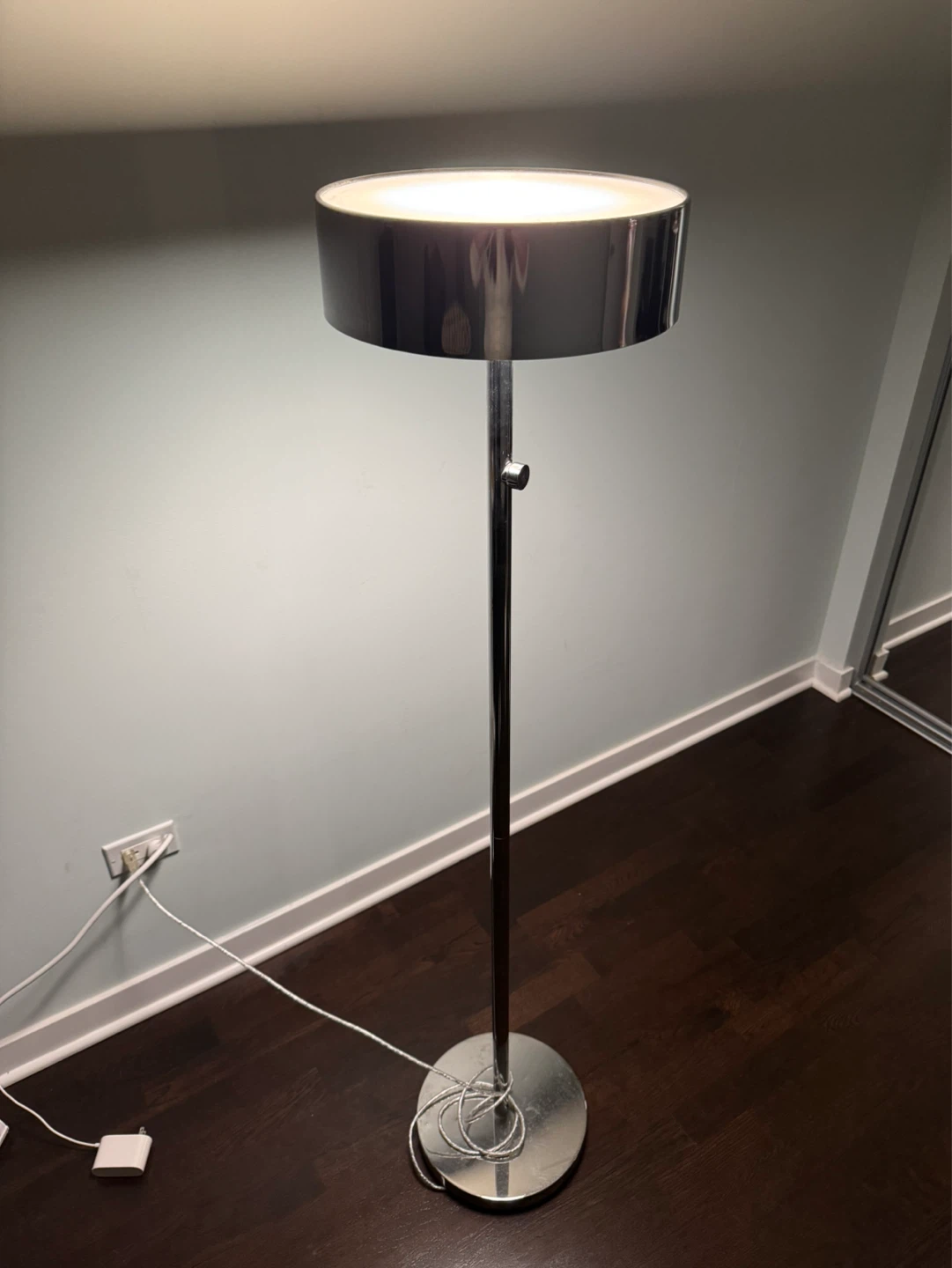 Chrome Floor Lamp