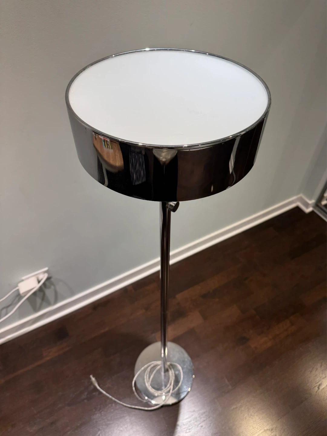 Chrome Floor Lamp - photo 2