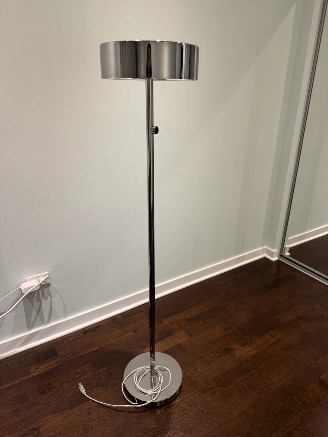 Chrome Floor Lamp - photo 3