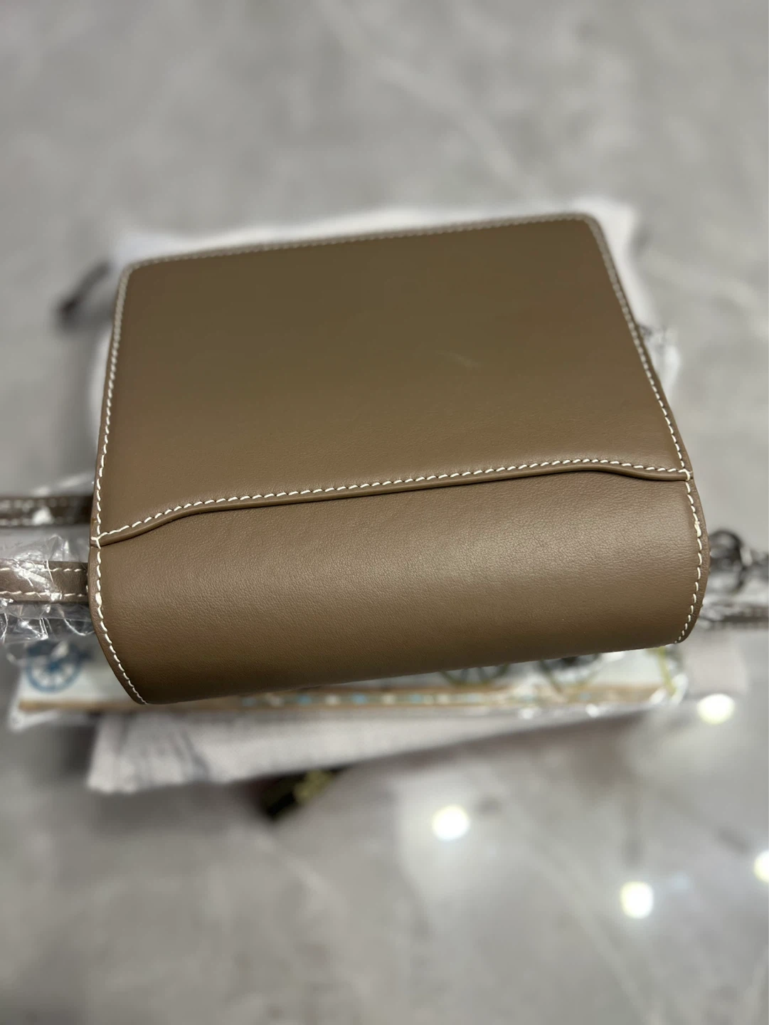 Hermès Brown Leather Crossbody Bag - photo 3