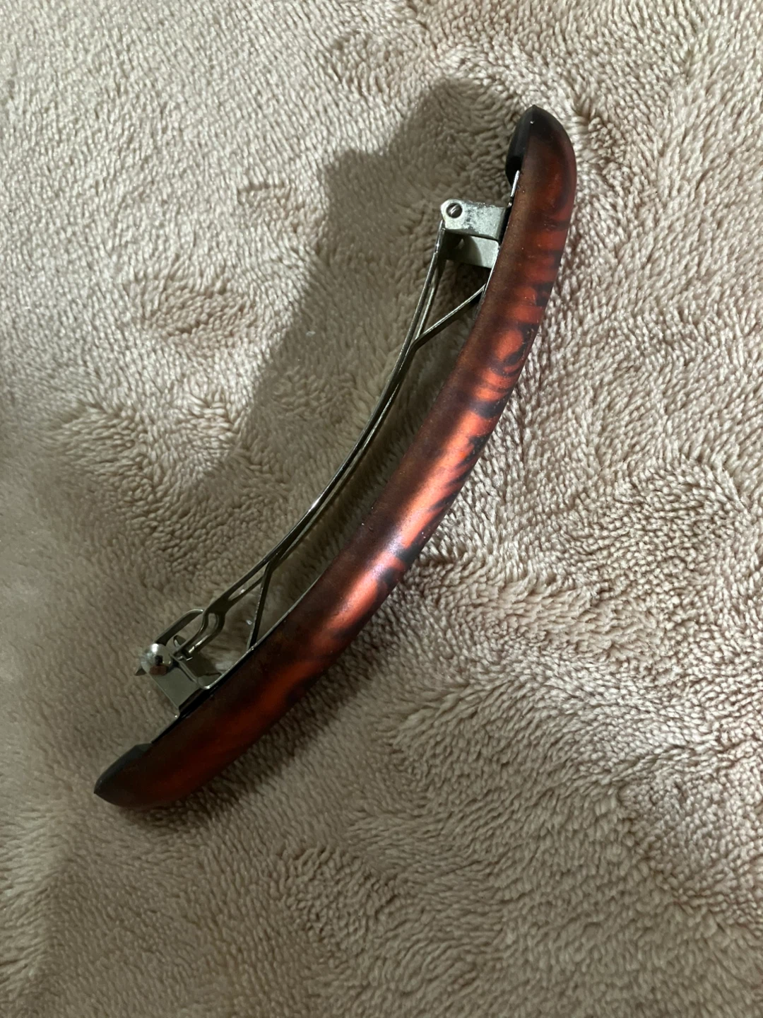 Tortoiseshell Barrette Hair Clip