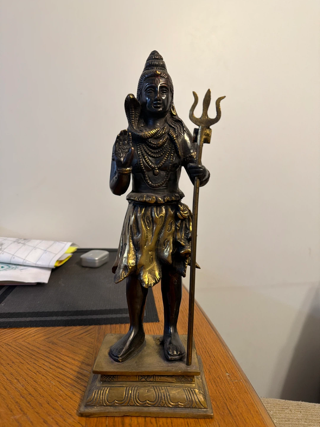 Lord Shiva brass Statue heavy weight