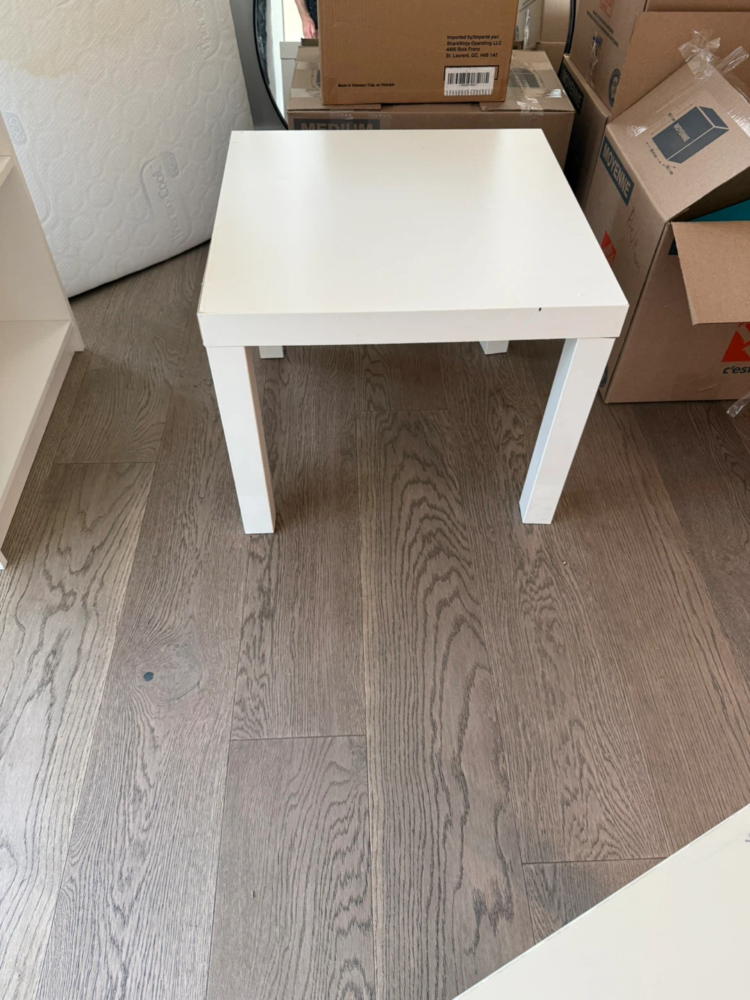Two IKEA LACK Side Table - White