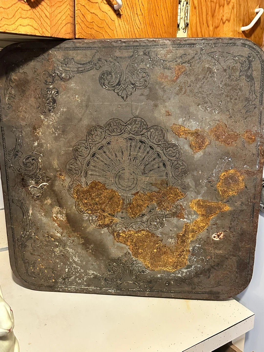 Antique wabash stove cover - photo 5