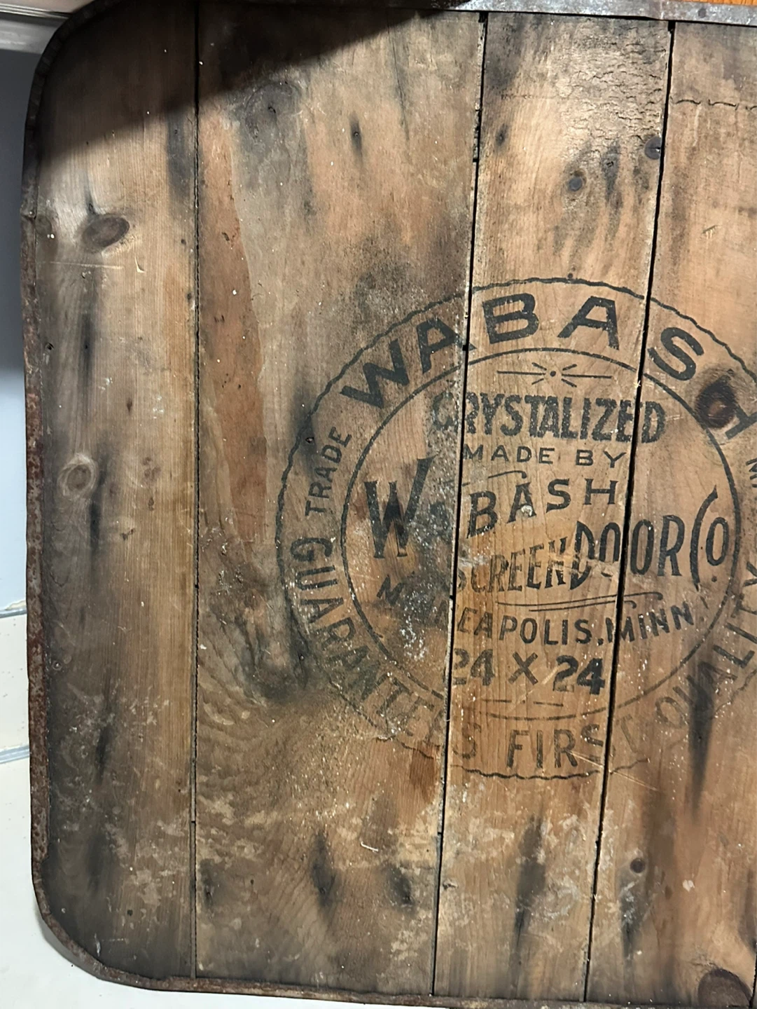Antique wabash stove cover - photo 4