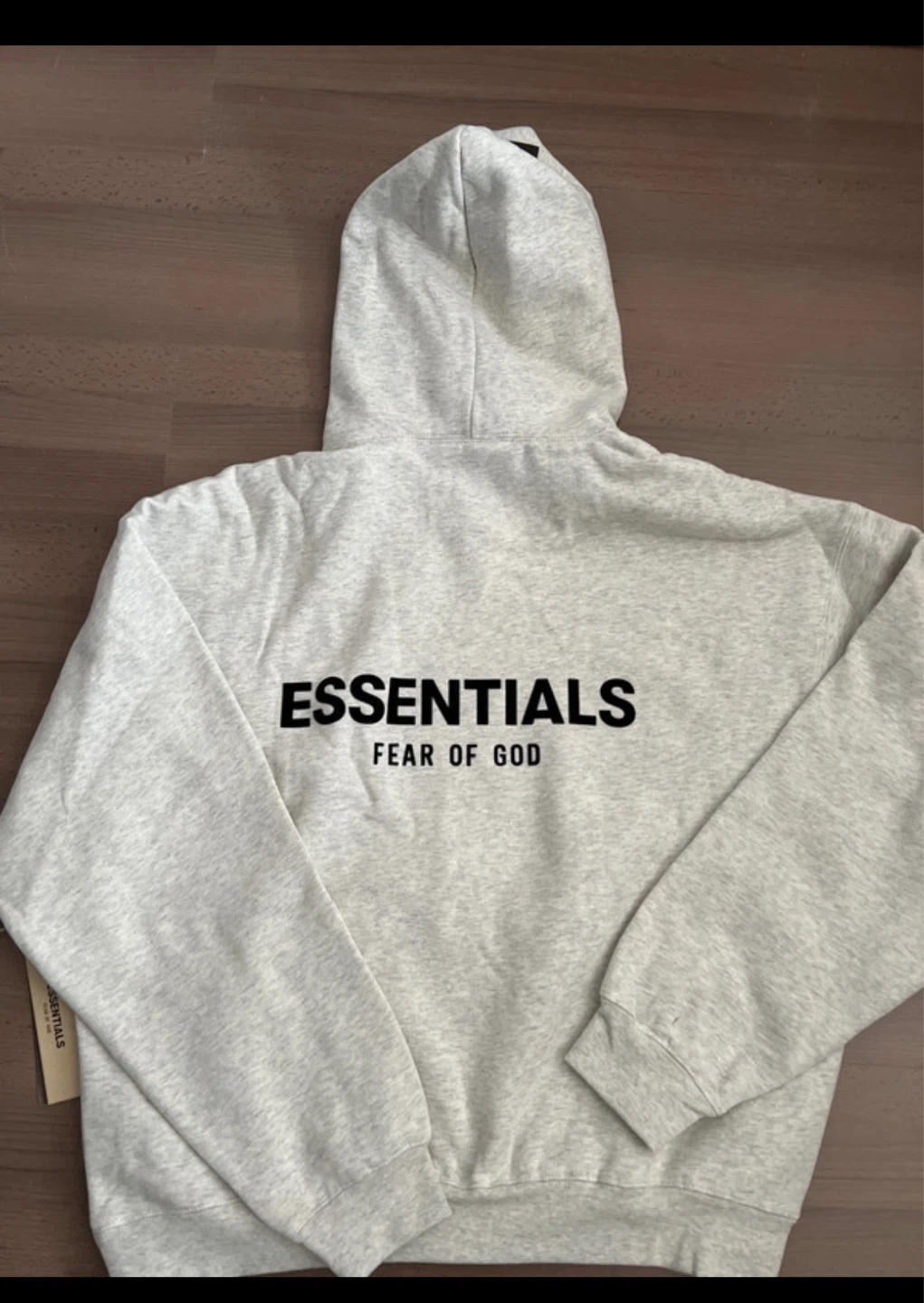 ESSENTIALS Fear of God Grey Hoodie and Sweatpants Set - photo 2