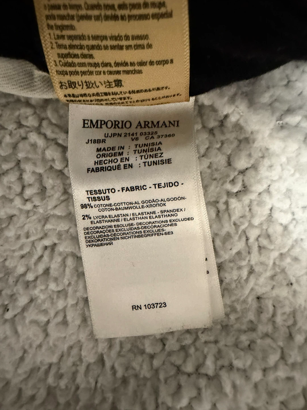 Emporio Armani Black Jeans - Waist 38, Inseam 34 - photo 5