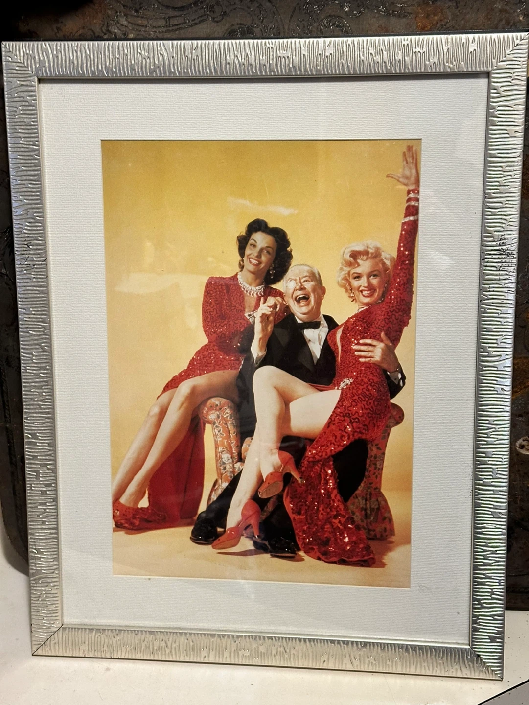 Marilyn Monroe Jane Russell 1953 Gentlemen Prefer Blondes print
