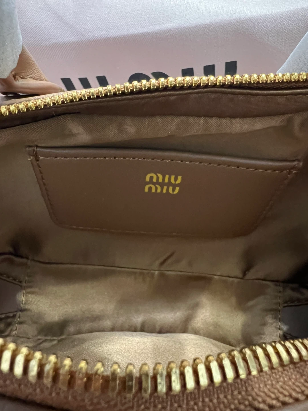 Miu Miu Leather Shoulder Bag - photo 3