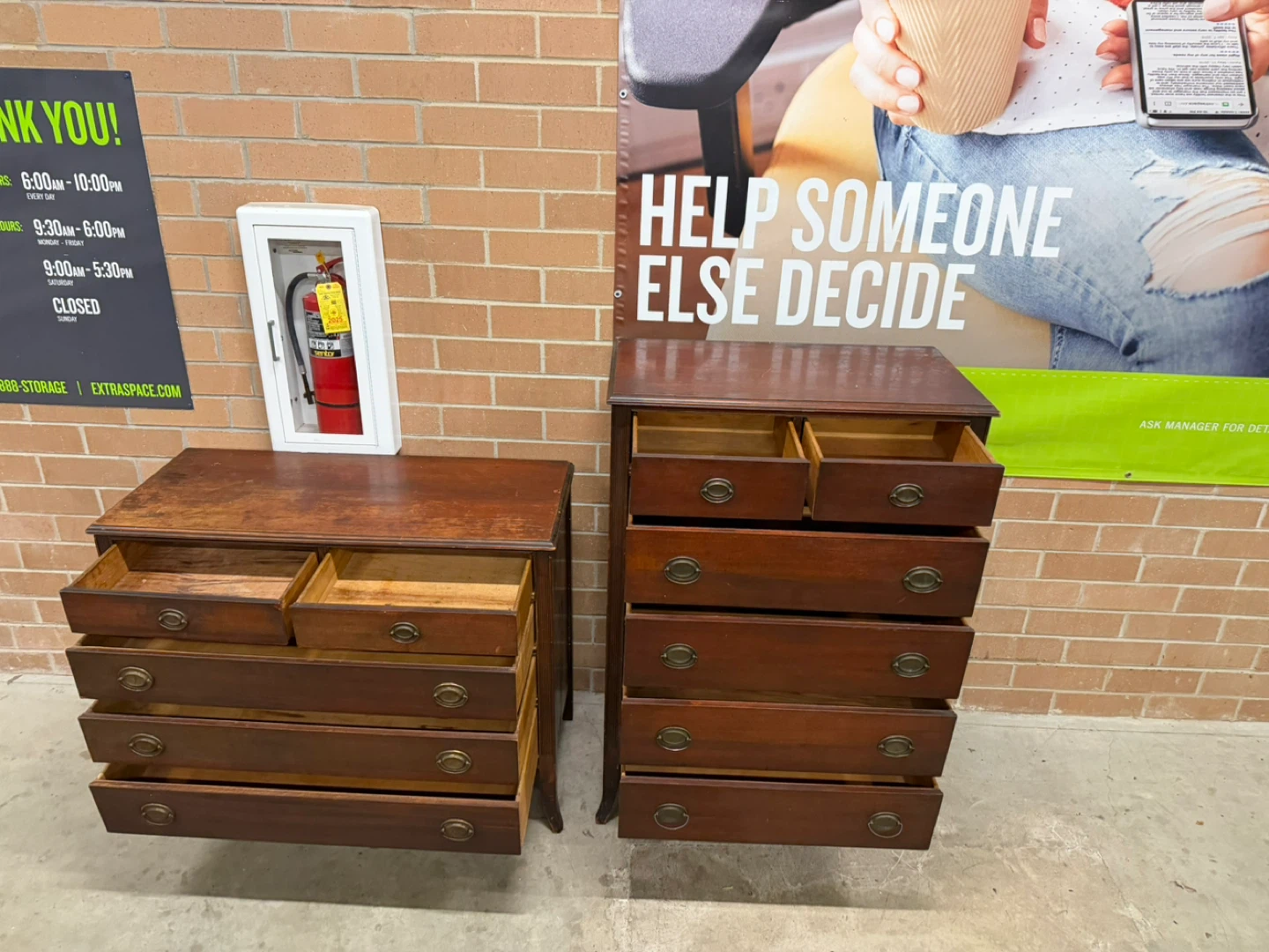 Set of 2 vintage Dressers - photo 3