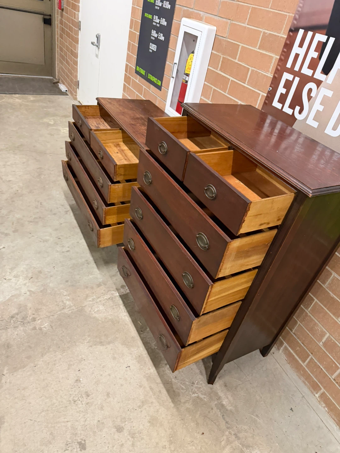 Set of 2 vintage Dressers - photo 5