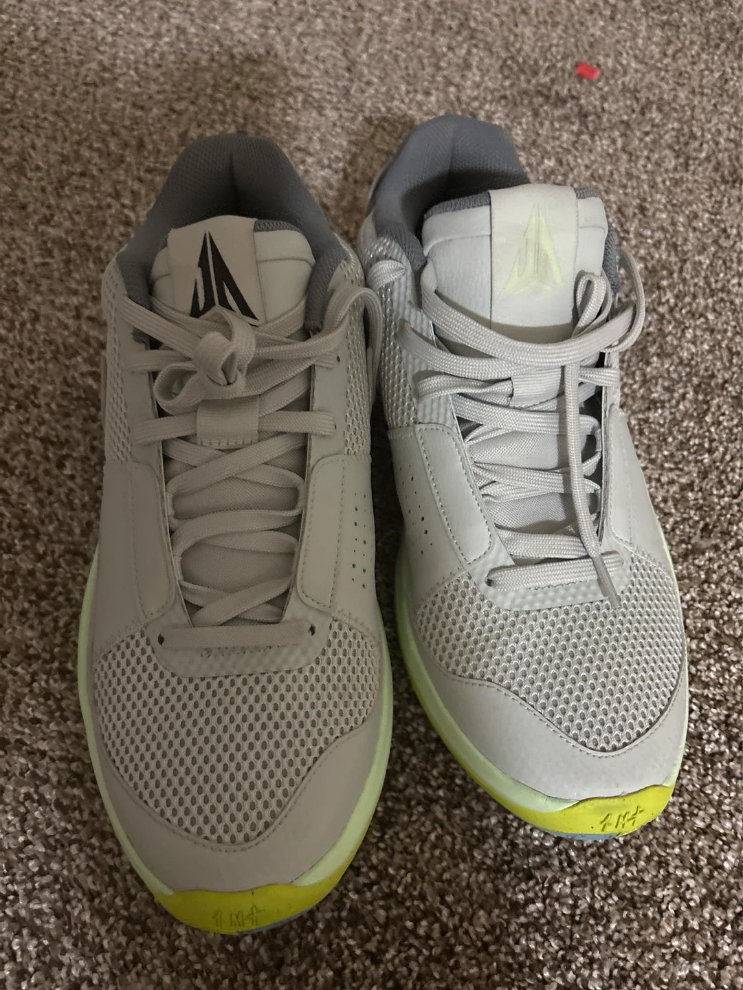 Nike Ja 1 Light Silver Size 10.5 Like New - photo 2