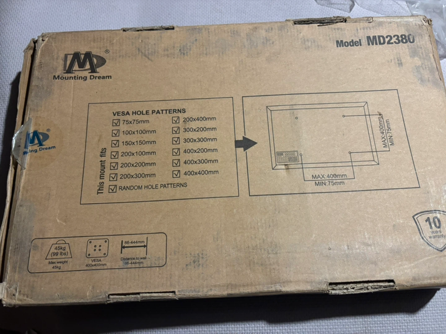 Mounting Dream MD2380 TV Wall Mount Bracket - photo 4