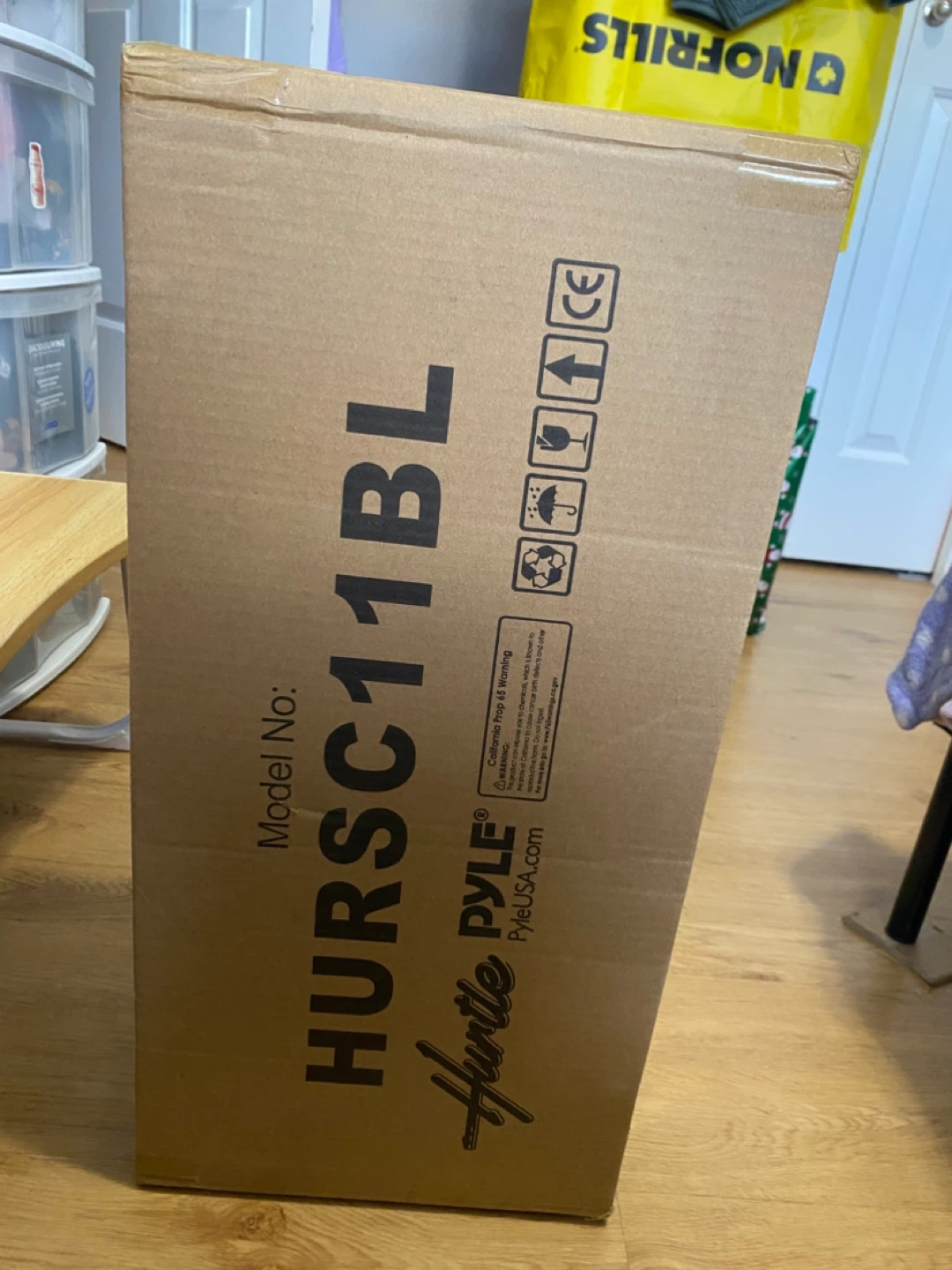 Hurtle Mini Kickboard Scooter - Blue