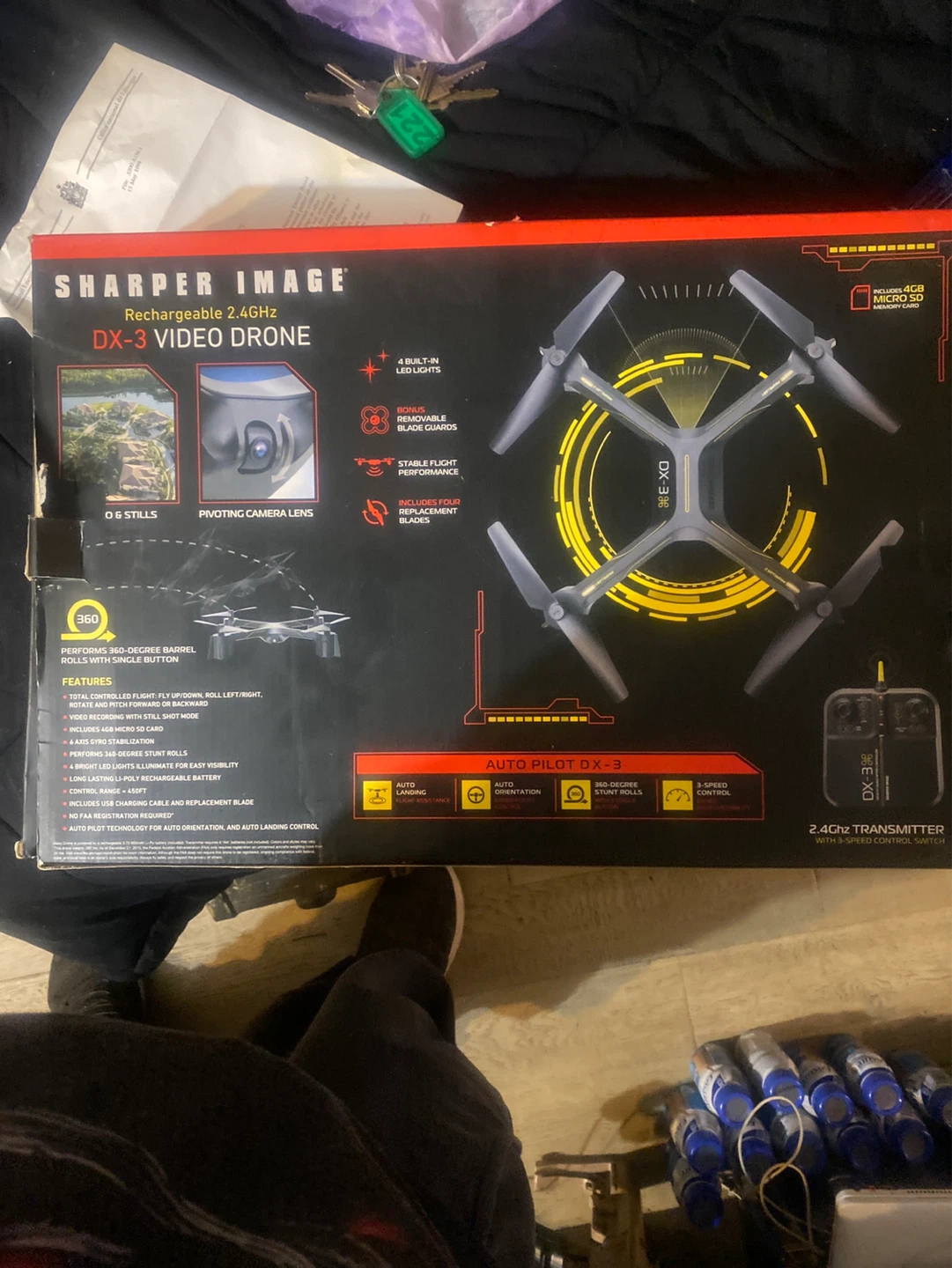 Sharper Image DX-3 Video Drone - photo 2
