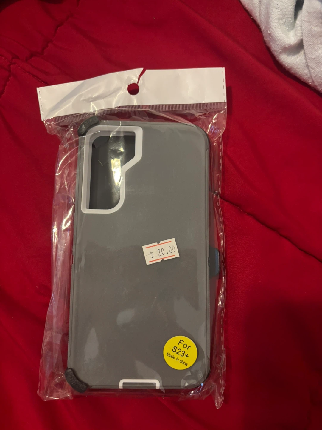 Gray Phone Case for Samsung S23+