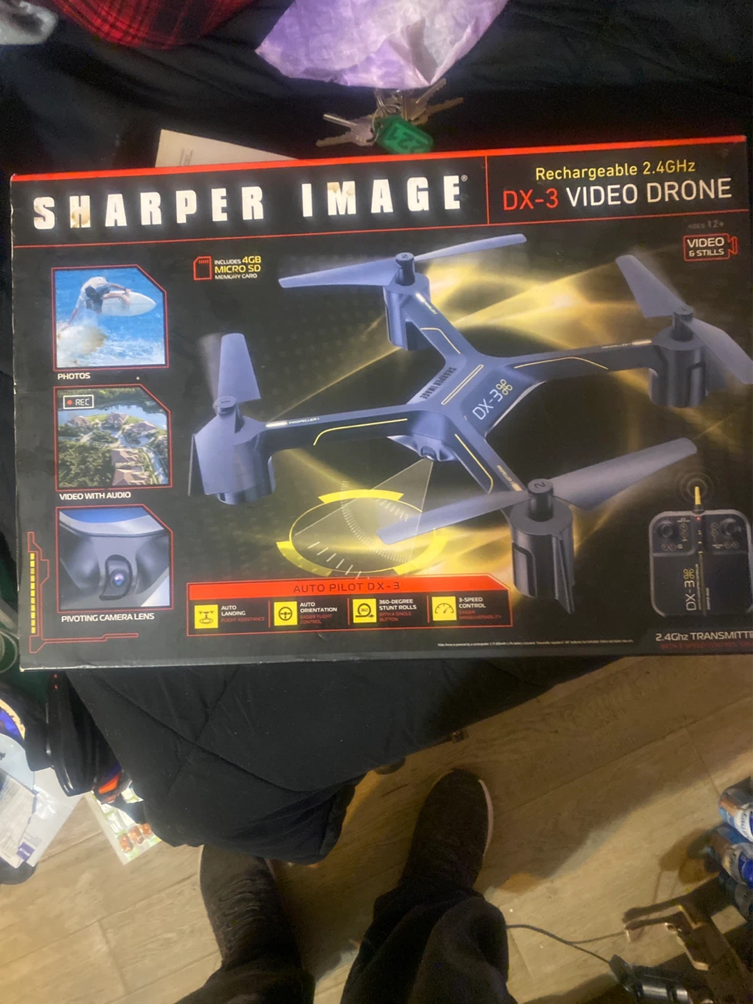 Sharper Image DX-3 Video Drone