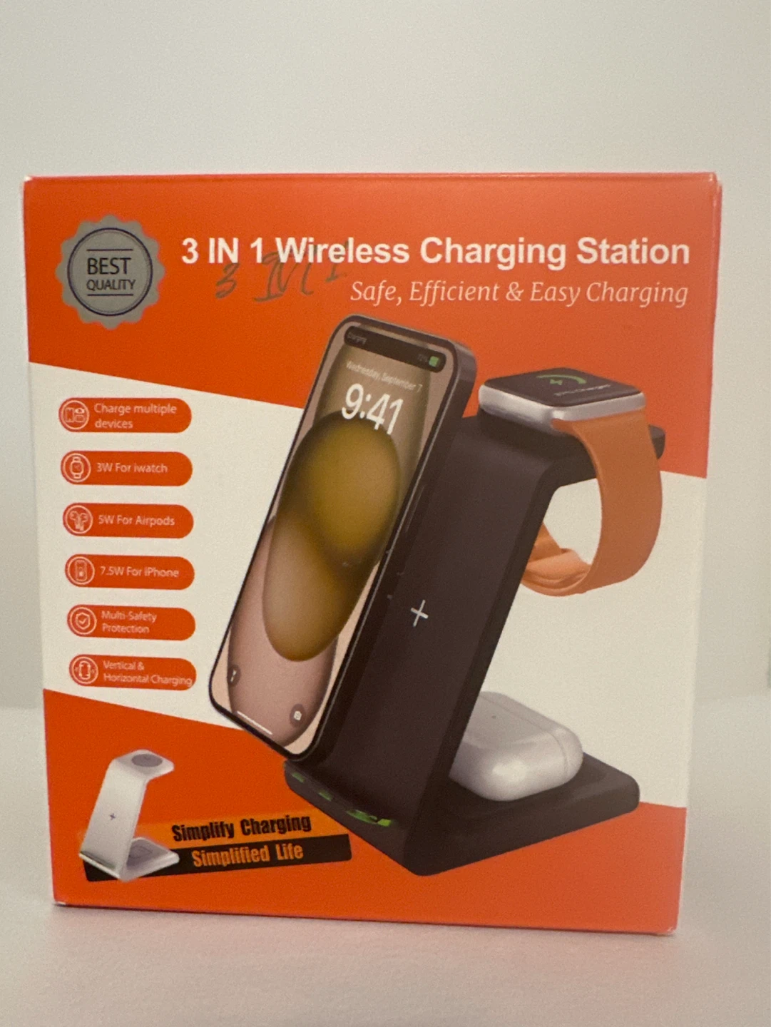 3-in-1 Wireless Charging Station