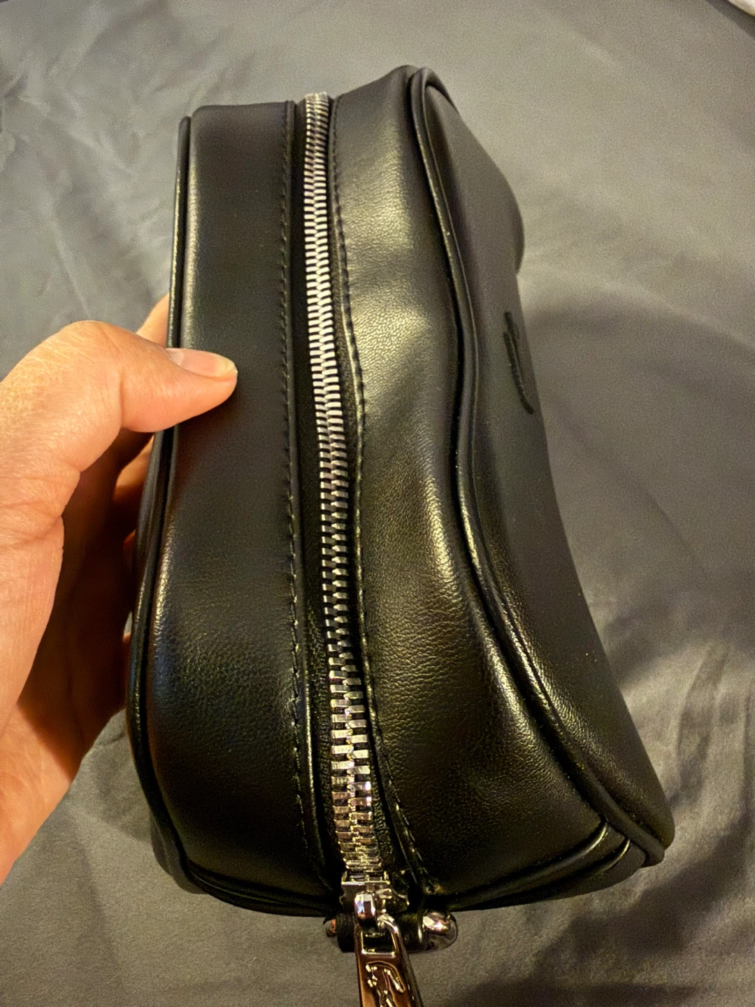 Lacoste Black Mini Lora Shoulder Bag with Strap - photo 5