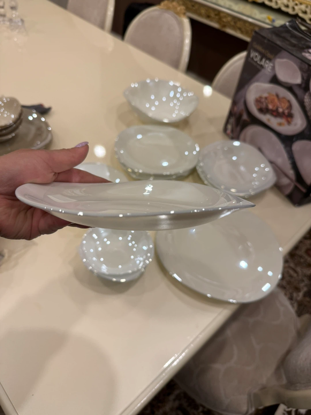 Golden Opal VOLARE Dinnerware26 pic  Set - photo 5