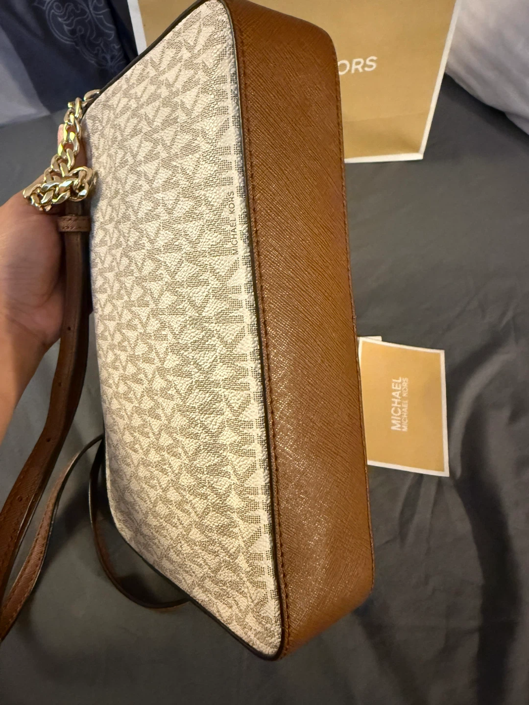 Michael Kors Jet Set Travel Medium Dome Crossbody Bag - photo 3