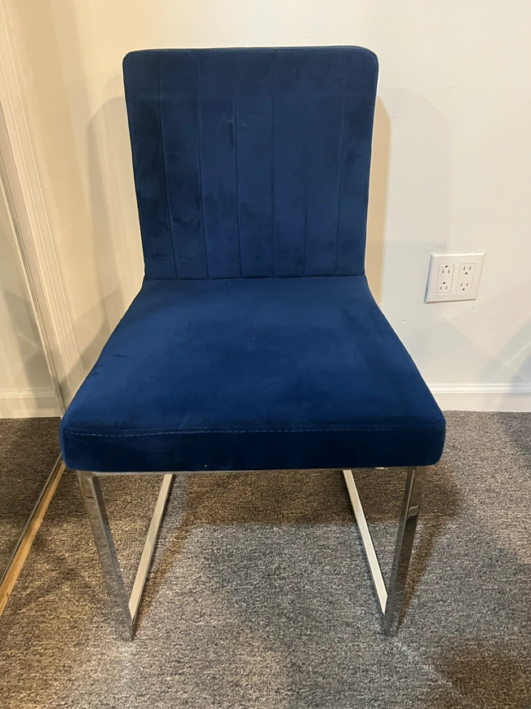 Amberdawn Velvet Upholstered Dining Chairs (Set of 4) - photo 2