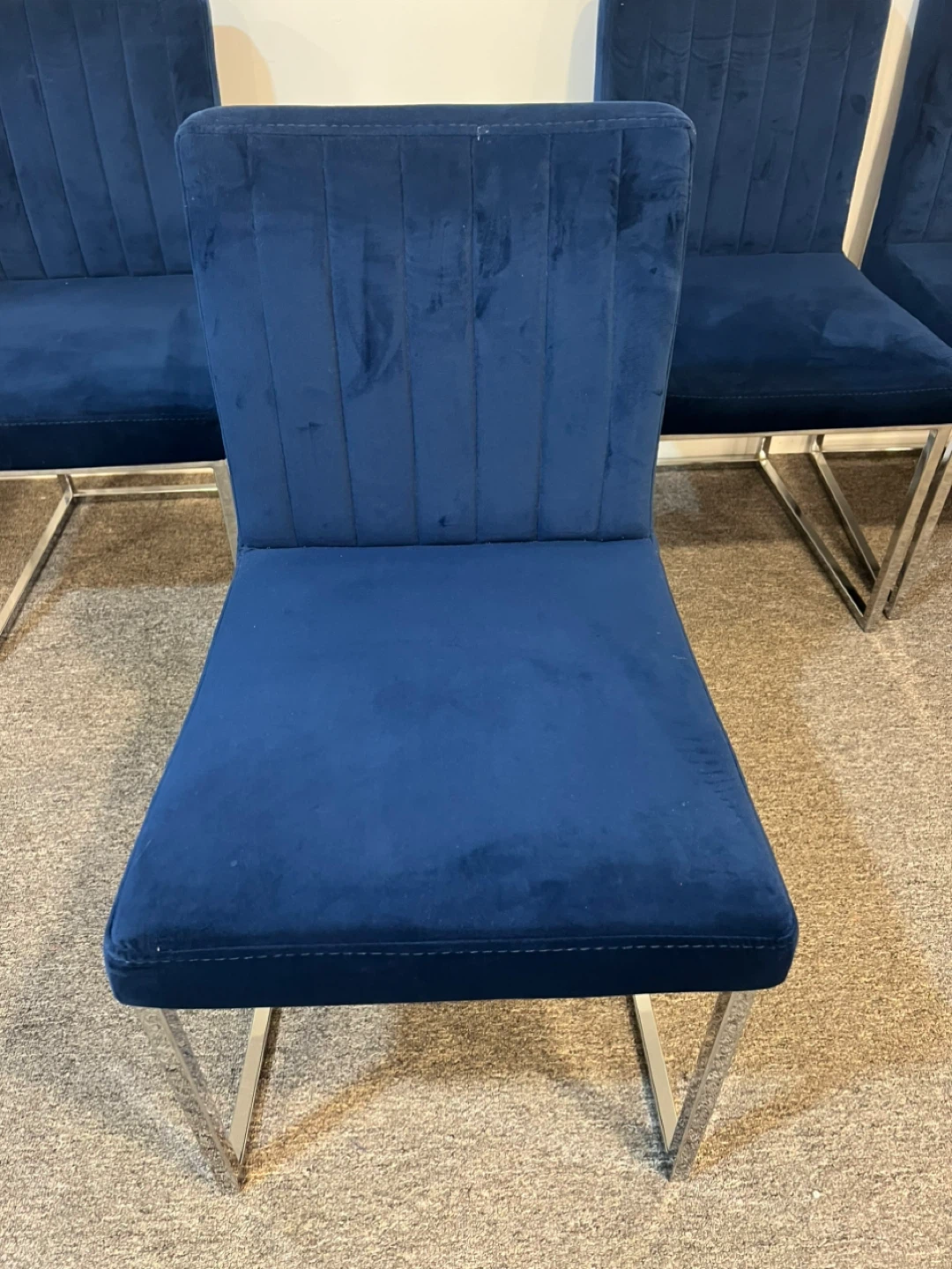 Amberdawn Velvet Upholstered Dining Chairs (Set of 4) - photo 4
