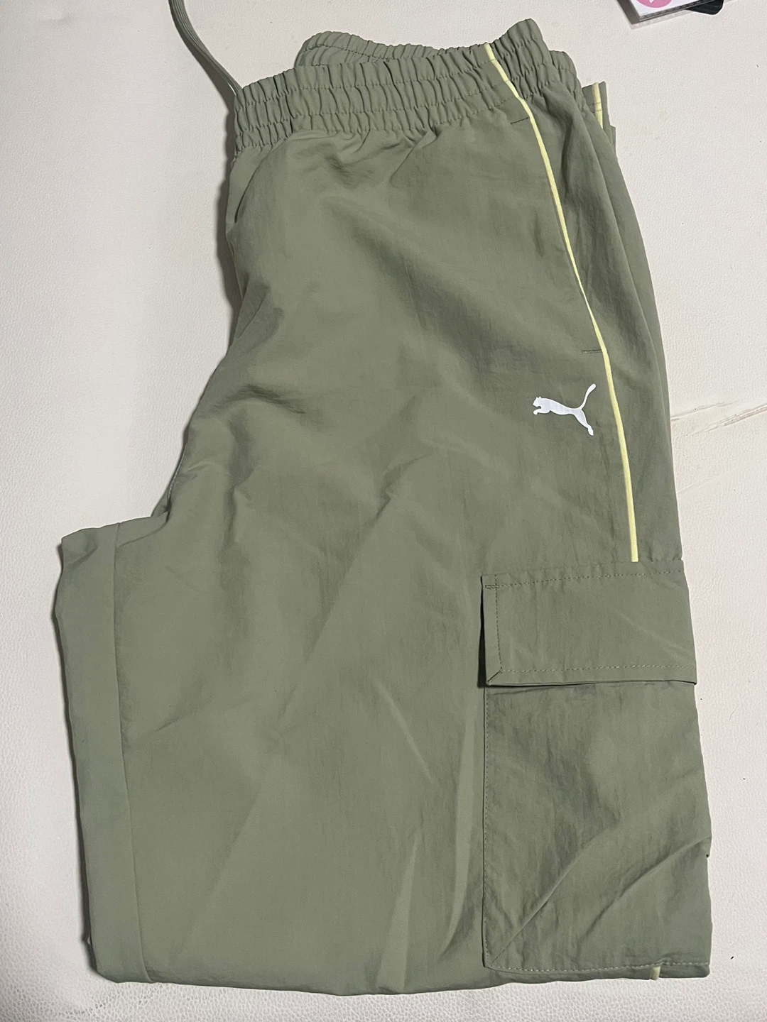 Puma Cargo Pants Olive Green Women's Size Small - photo 2