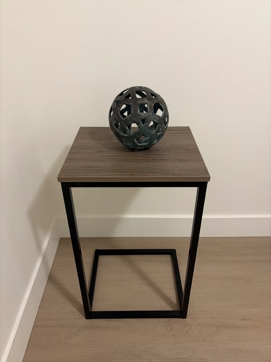 C-Table with Wood Top - photo 3