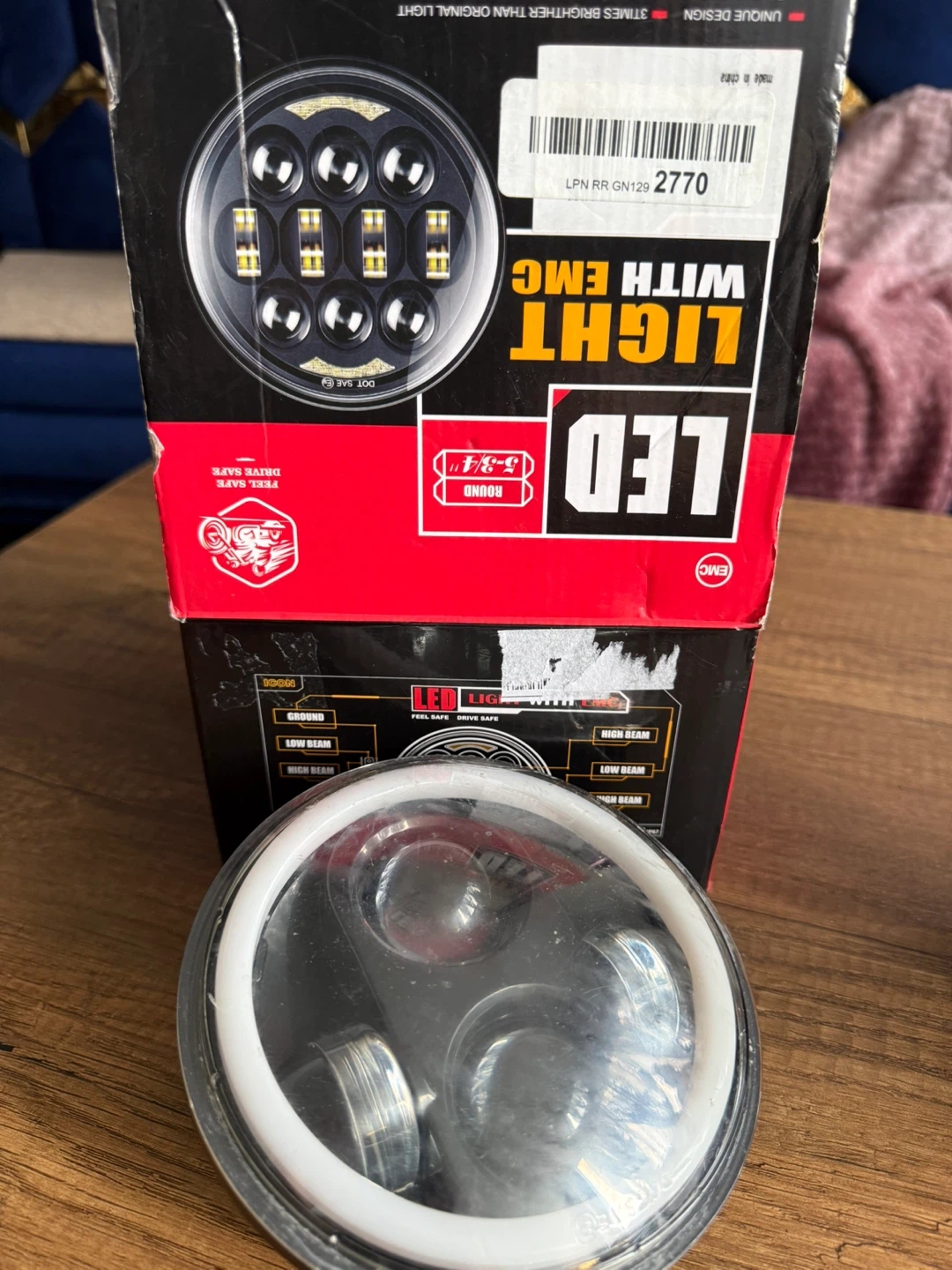 EMC LED Round Headlight with EMC Technology 5-3/4" - photo 2
