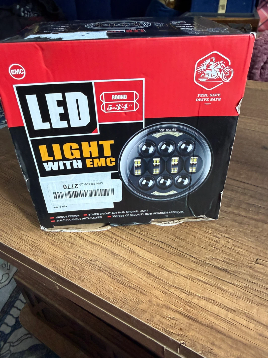 EMC LED Round Headlight with EMC Technology 5-3/4"